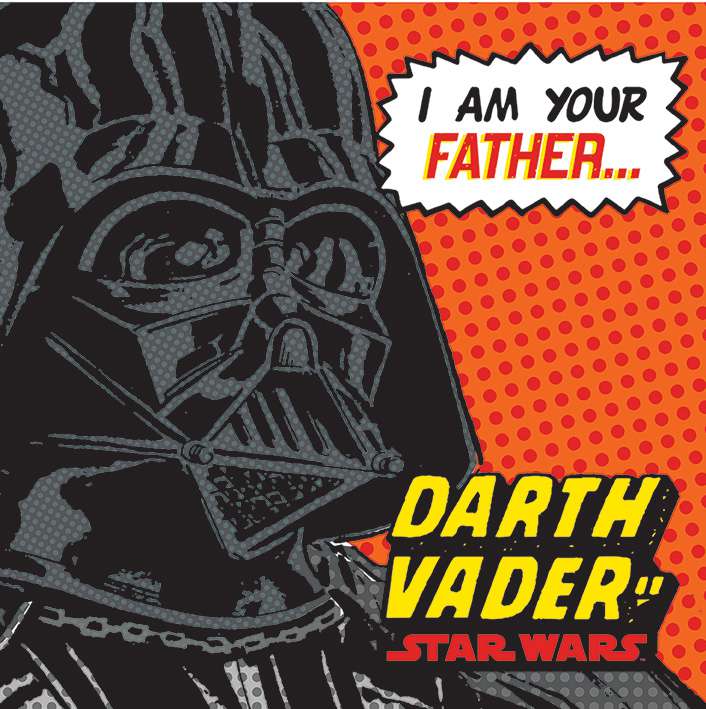 《星際大戰》達斯·維達 Darth Vader - I Am Your Father 無框掛畫 /Star Wars